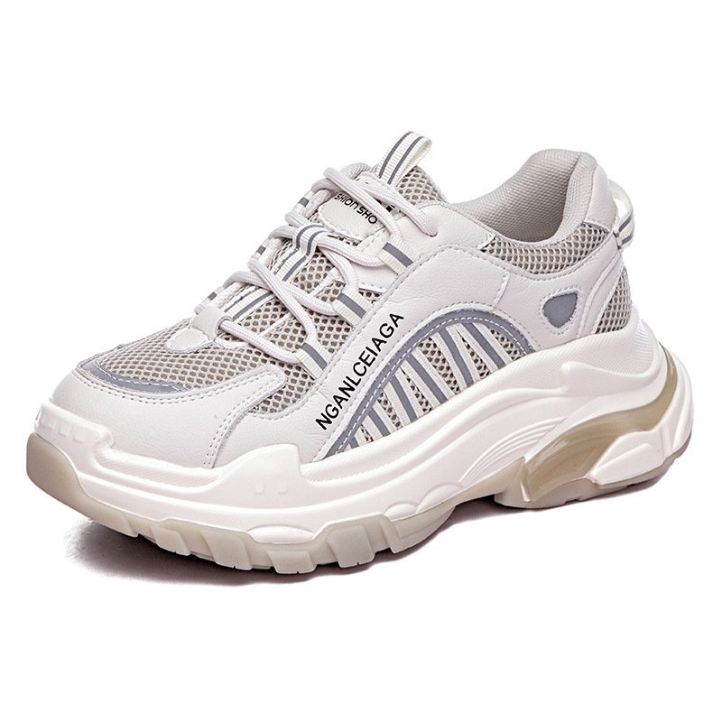 Women's 2021 autumn and winter new breathable thick-soled feet small low-cut female students sports casual shoes female trend